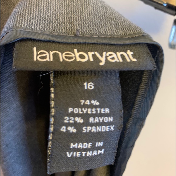 Stunning grey pencil skirt w/ side zipper, 16 - Picture 5 of 5